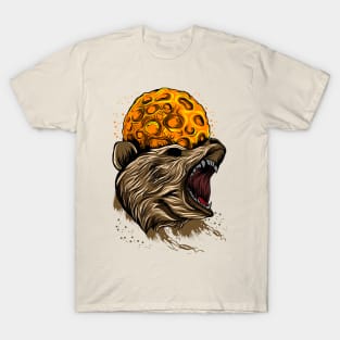 angry bear moon T-Shirt